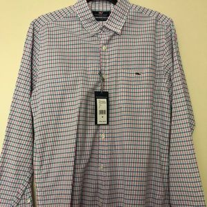 Vineyard Vines button down, multicolor, size M